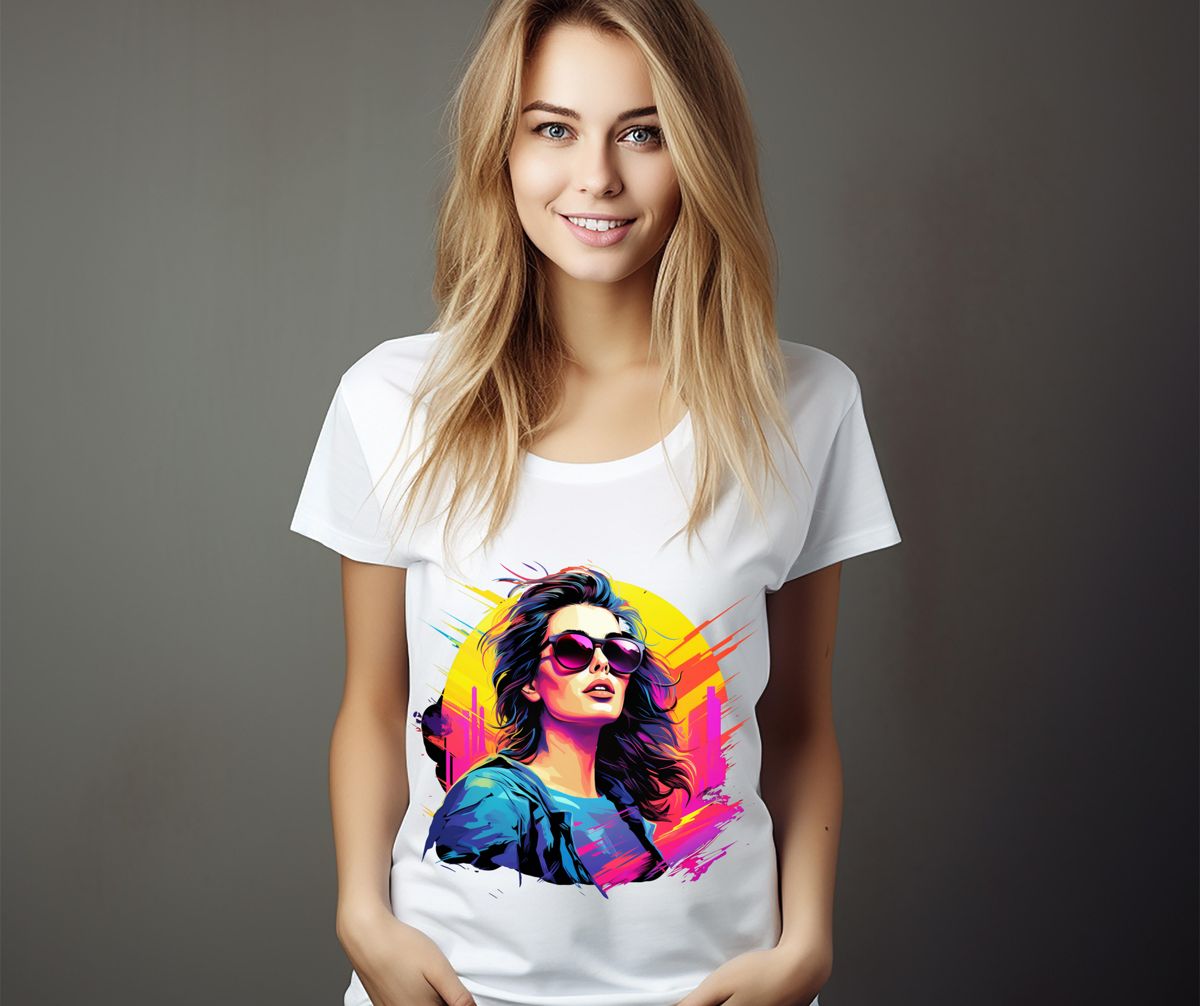 A Women with Glasses T-shirt
