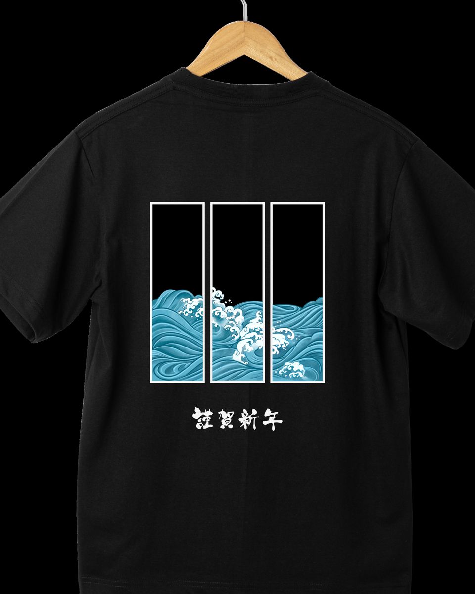 Ocean Panels Chinese T-Shirt