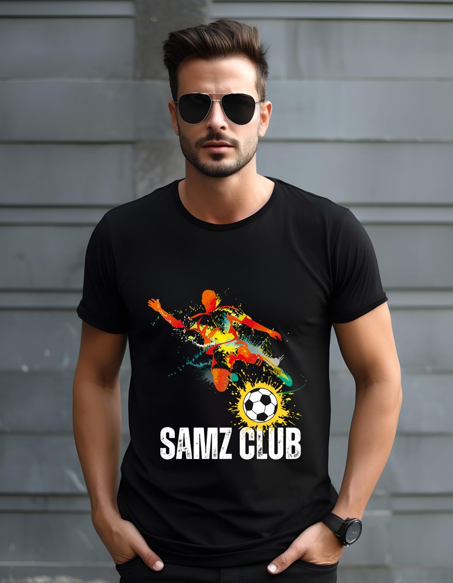 SAMZ CLUB SOCCER T shirt